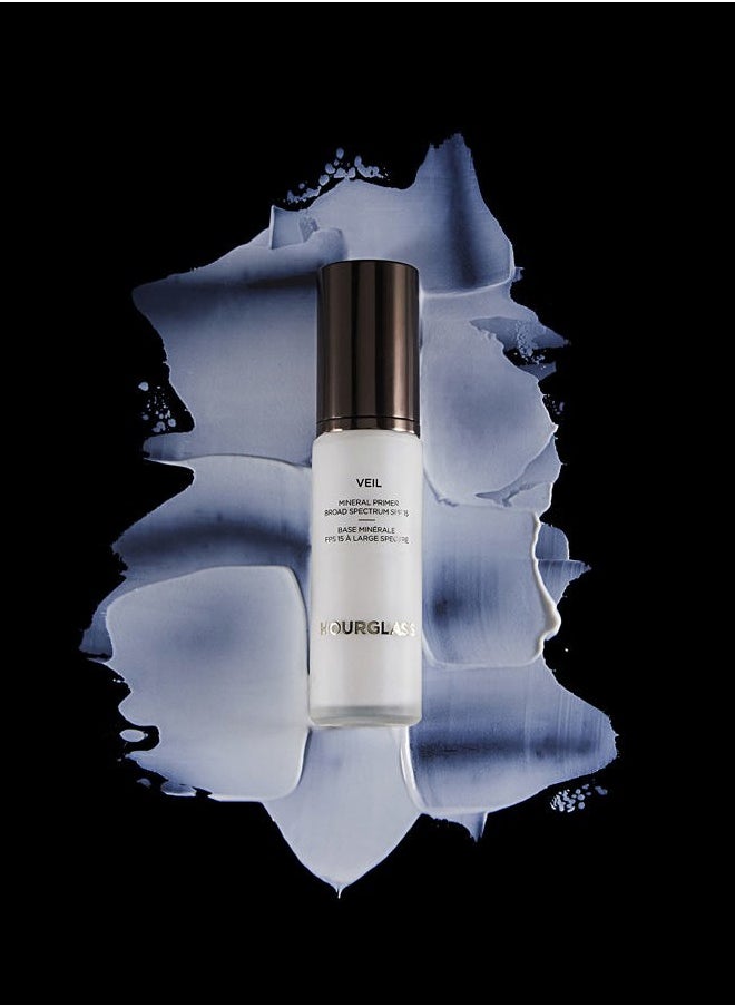 Hourglass Veil Mineral Primer. All Day Oil-Free Makeup Primer with SPF 15. Vegan and Cruelty-Free. (1 Ounce).
