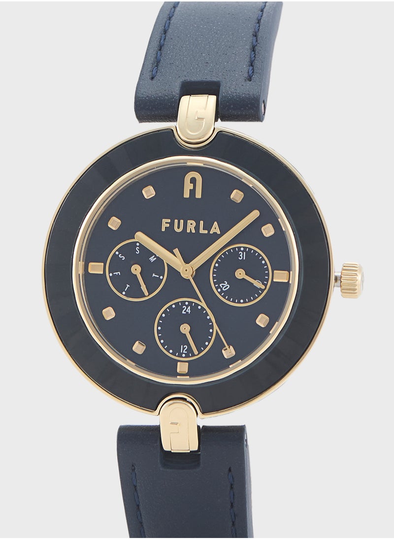 Furla Logo Links Wrist Watch