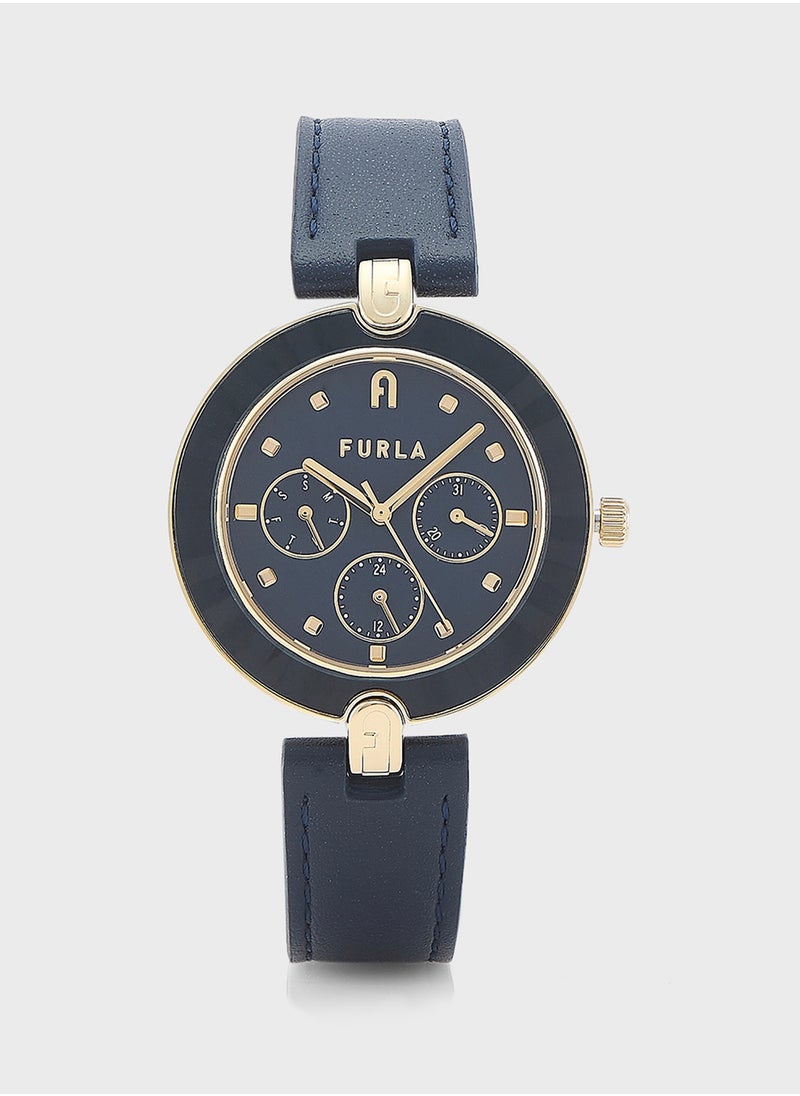 Furla Logo Links Wrist Watch