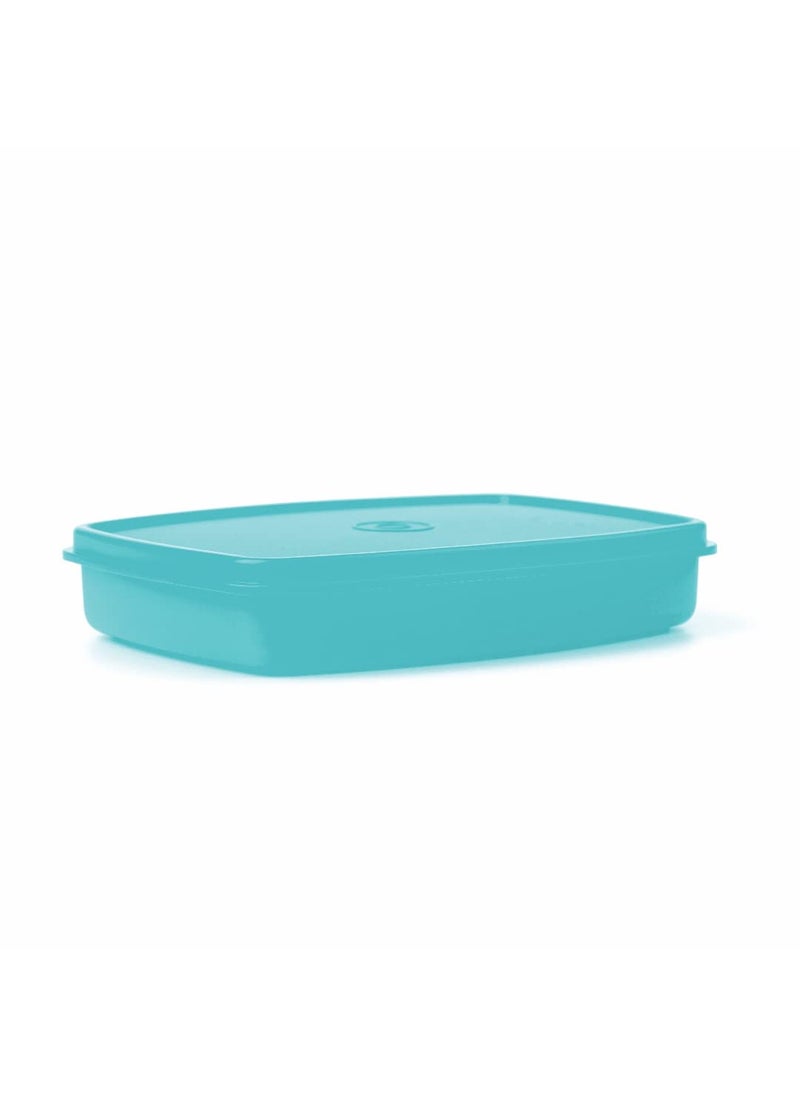 Tupperware Slim Divided Lunch Container (Set of 1), Blue