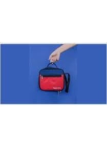 Tupperware Plastic Lunch Box Set with Bag, 5-Pieces, Multicolor (SHBMTPR013)