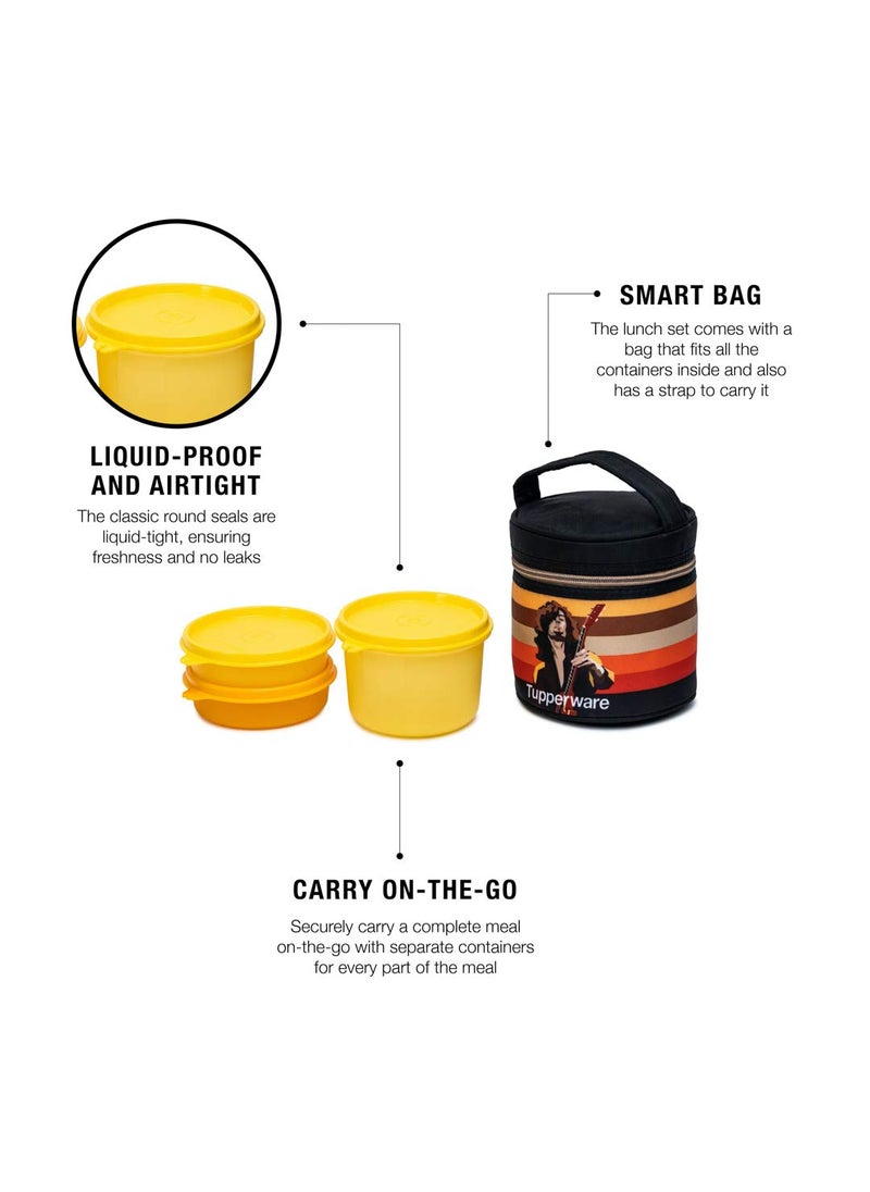 Tupperware JR. ROCKER LUNCH SET