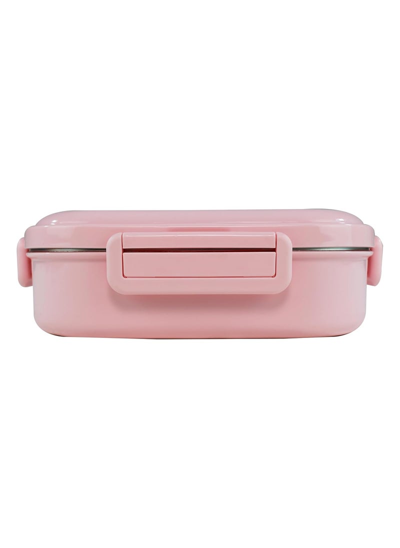 Smily Kiddos Kids Stainless Steel Insulated Lunch Box Unicorn Theme - Pink |Age Above 3 Years| 100% BPA Free and Food Grade
