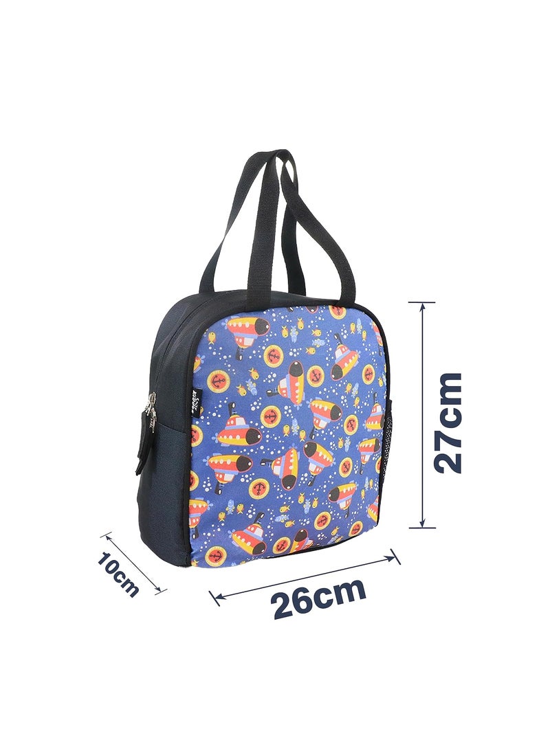 Smily Kiddos Joy Lunch Bag- Submarine Theme - Multicolor| one Main Compartment | Best Birthday Return Gifts for Boys & Girls