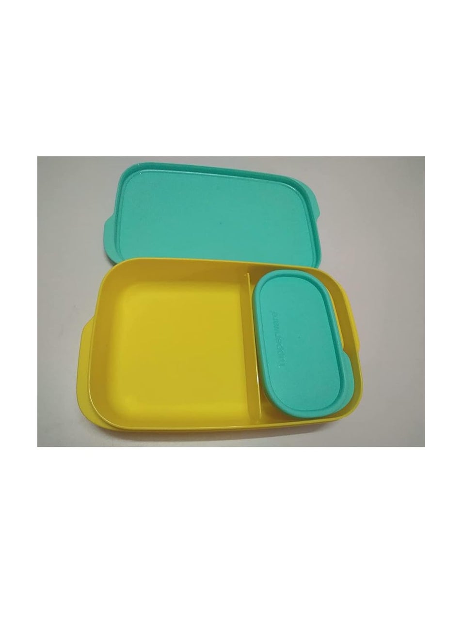 Tupperware Plastic Lunch Suitable to Carry Your Lunch to Office School (Multicolour)