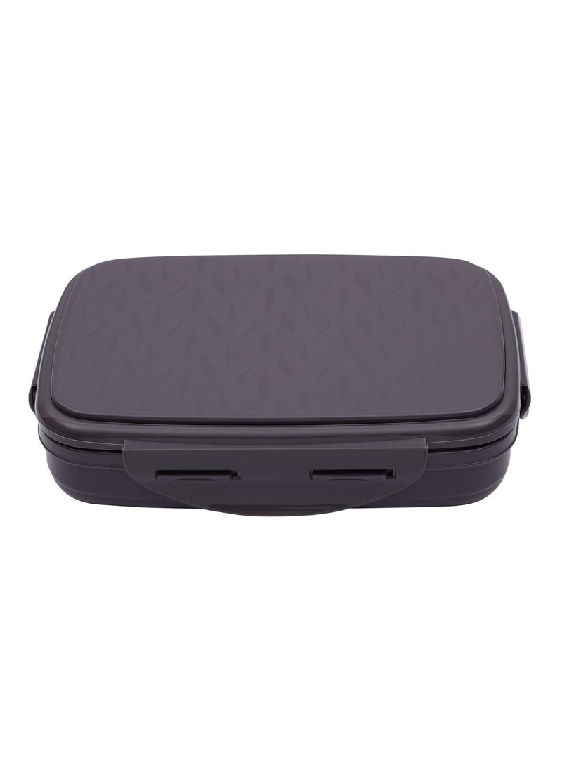 JAYPEE Stainless Steel Insulated Lunch Box Wavesteel Sr. Raider Grey, 500 ml, Airtight Tiffin Box for School Kids |Spillproof with Silicon Seal | BPA Free