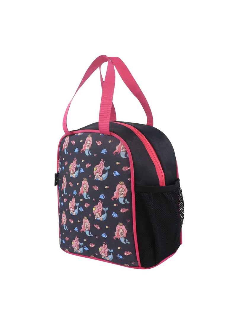 Smily Kiddos Joy Lunch Bag- Mermaid Theme - Violet| one Main Compartment | Best Birthday Return Gifts for Boys & Girls