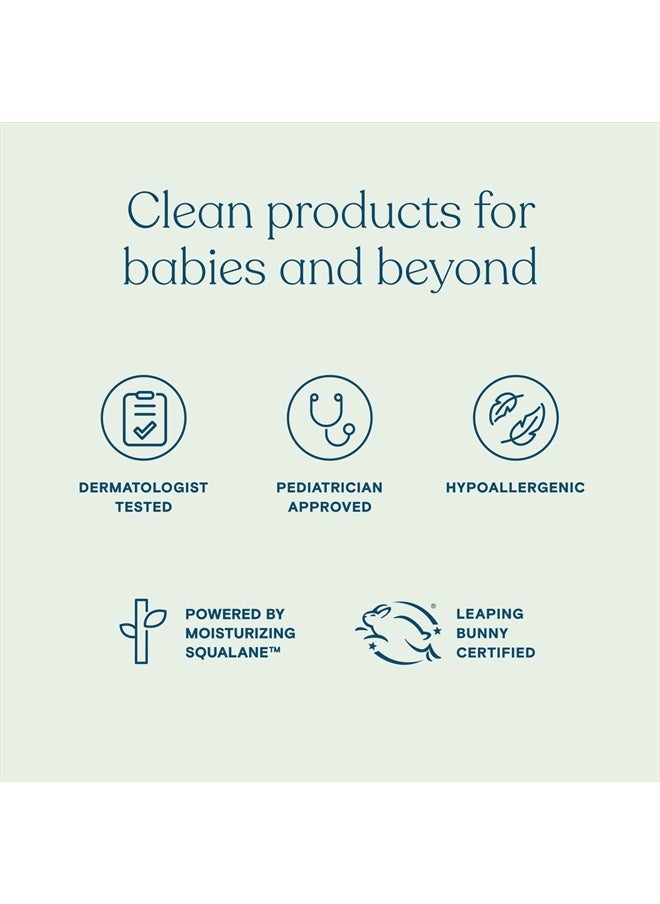 New & Improved Formula Baby Lotion, Hydration, Natural Moisture of Baby's Delicate Skin, Renewable Plant-Derived Squalane, Fragrance-Free Lotion, 6 fl. oz (3000991)