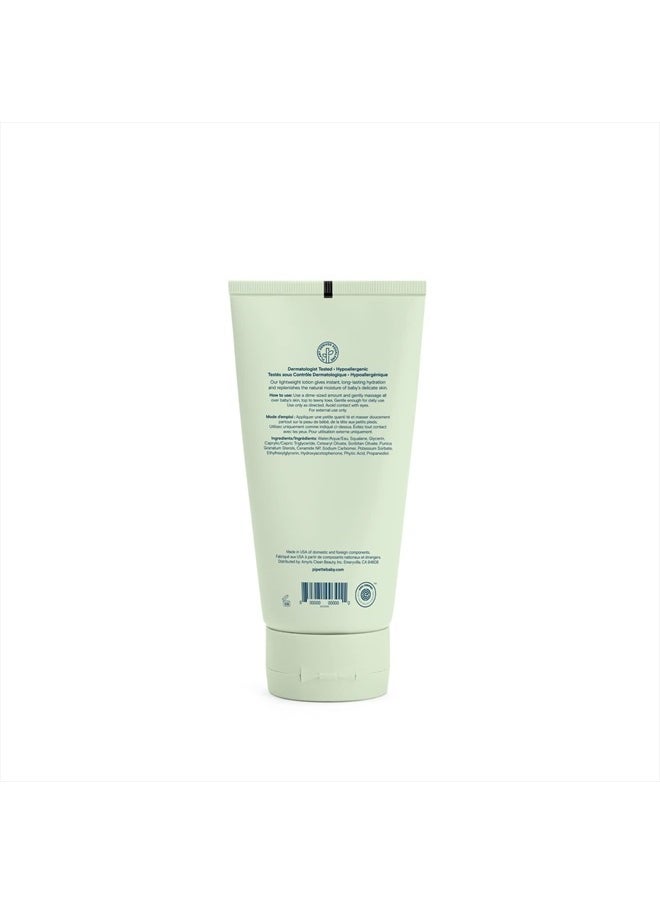New & Improved Formula Baby Lotion, Hydration, Natural Moisture of Baby's Delicate Skin, Renewable Plant-Derived Squalane, Fragrance-Free Lotion, 6 fl. oz (3000991)