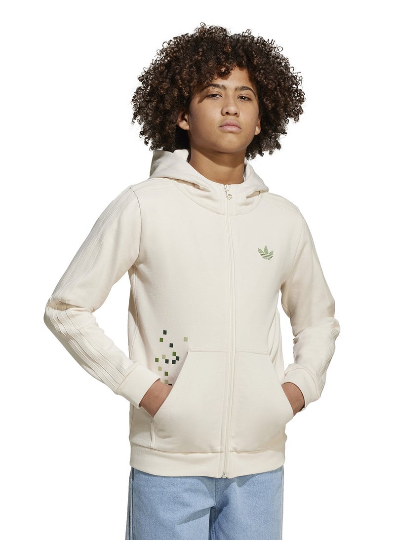 Kids Minecraft Graphic Hoodie