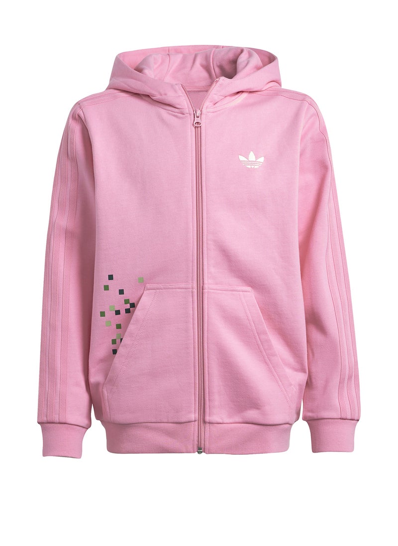 Kids Minecraft Graphic Hoodie