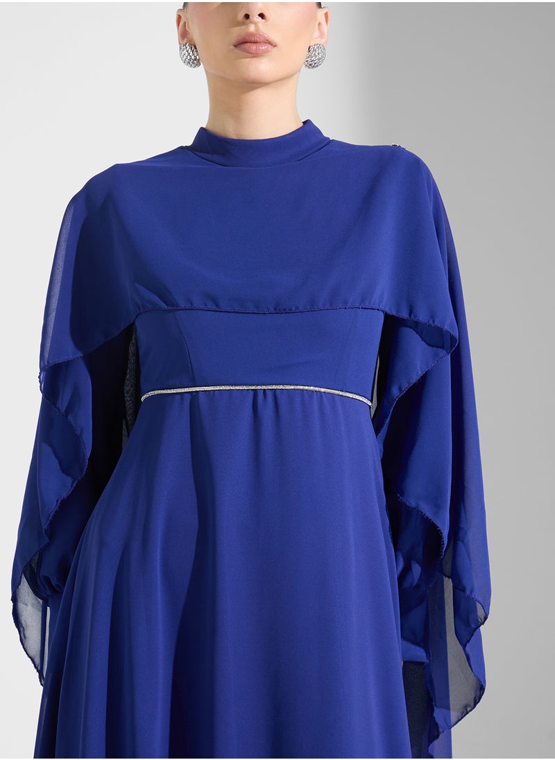 A-Line Chiffon Dress