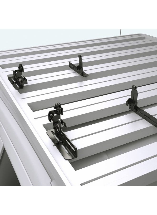 Cargo Case - RFMTTC2 Roof Mount Tubular Clamp Kit (Compatible with Cases BX140R BX55S BX85S BX90R)