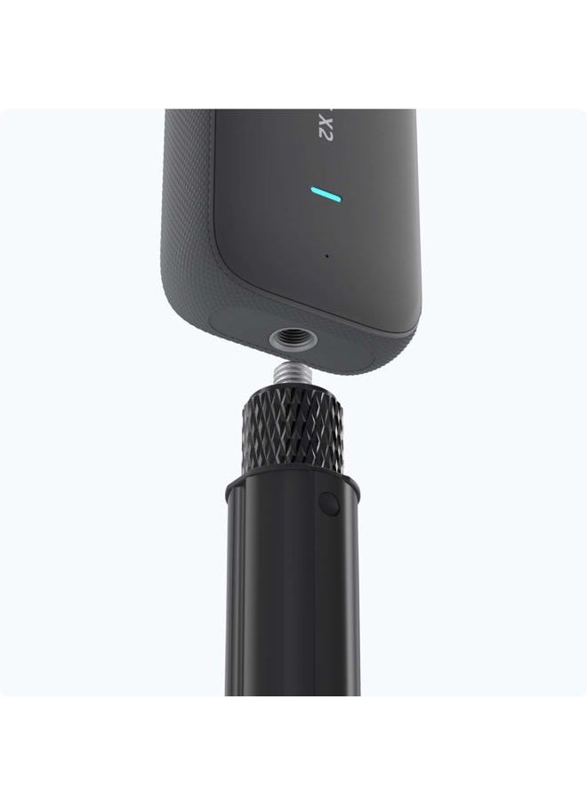 2-in-1 Invisible Selfie Stick + Tripod, Compatible with GO 3/X3/ONE RS(1-Inch 360 Excluded)/ONE X2/ONE X/GO 2/ONE R/ONE