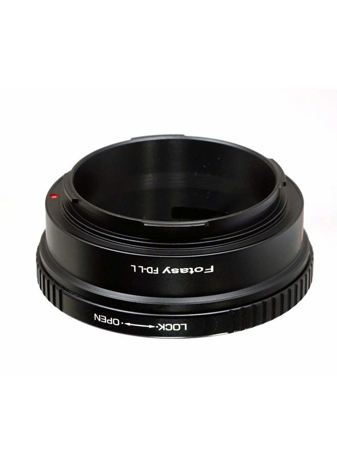 FD Mount Lens to L Adapter, Copper, FD Lens Adapter to L Mount, FD L, Compatible with Panasonic S1 S1H S1R S4 S5 Leica SL SL2 TL2 TL Leica T Sigma fp fp L Mirrorless Camera