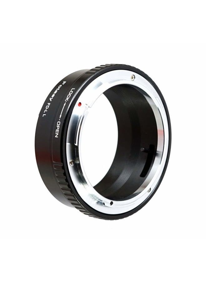 FD Mount Lens to L Adapter, Copper, FD Lens Adapter to L Mount, FD L, Compatible with Panasonic S1 S1H S1R S4 S5 Leica SL SL2 TL2 TL Leica T Sigma fp fp L Mirrorless Camera