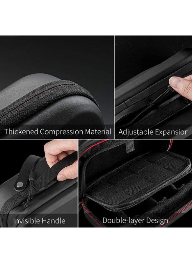 Large Carry Case Carrying Travel Bag for GoPro Max Hero 13 12 11 10 9 8 7 6 5 DJI Action 3 4 5 Osmo Pocket 3 Insta360 X3 Go3 Ace Pro Battery Charger Strap Mount Accessories