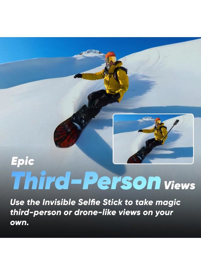 X3 - Waterproof 360 Action Camera with 1/2