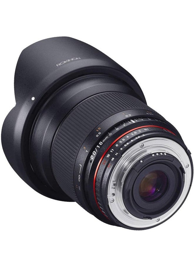 16mm F/2.0 ED AS UMC CS Lens for Nikon F Mount Cameras