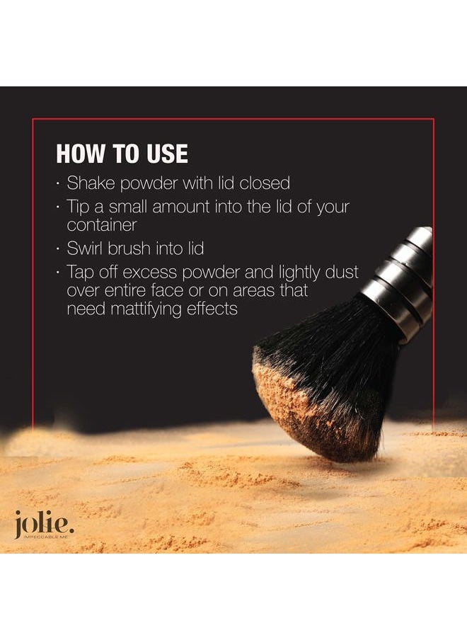 Jolie Loose Translucent Face Powder - Ultra Fine, Silky Makeup Setting Powder (Nude 01A)