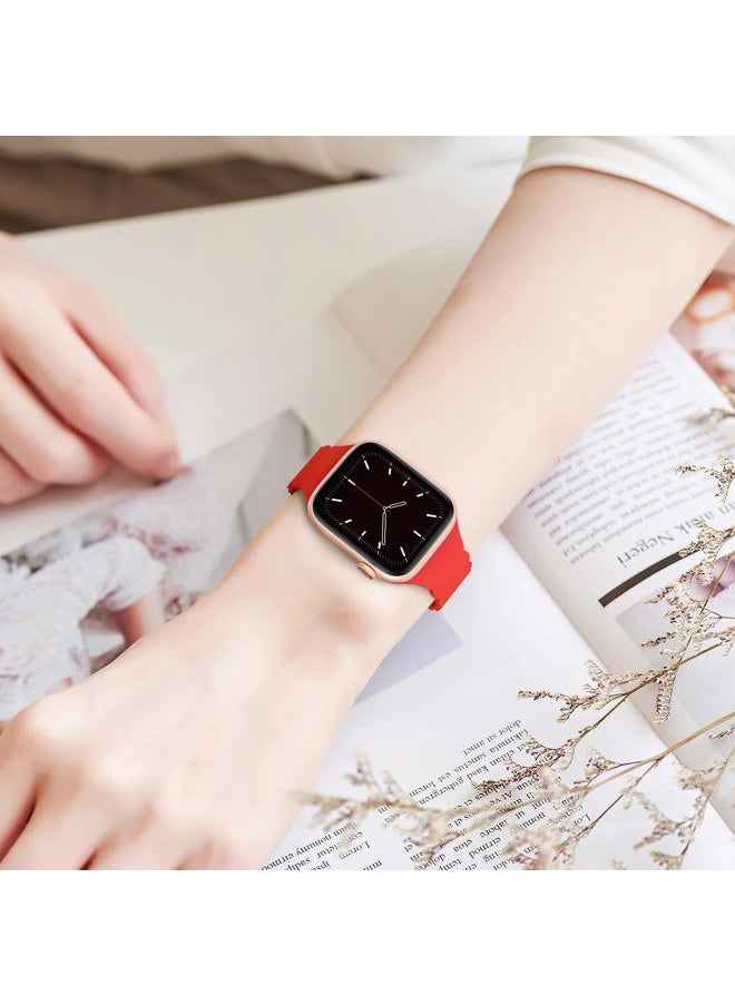 Lace Sport Silicone Band Compatible with Apple Watch 38mm 40mm 41mm 42mm 44mm 45mm 46mm 49mm for Women, Soft Wristband Waterproof Replacement for iWatch Series Ultra 10 9 8 SE 7 6 5 4 3 2 1