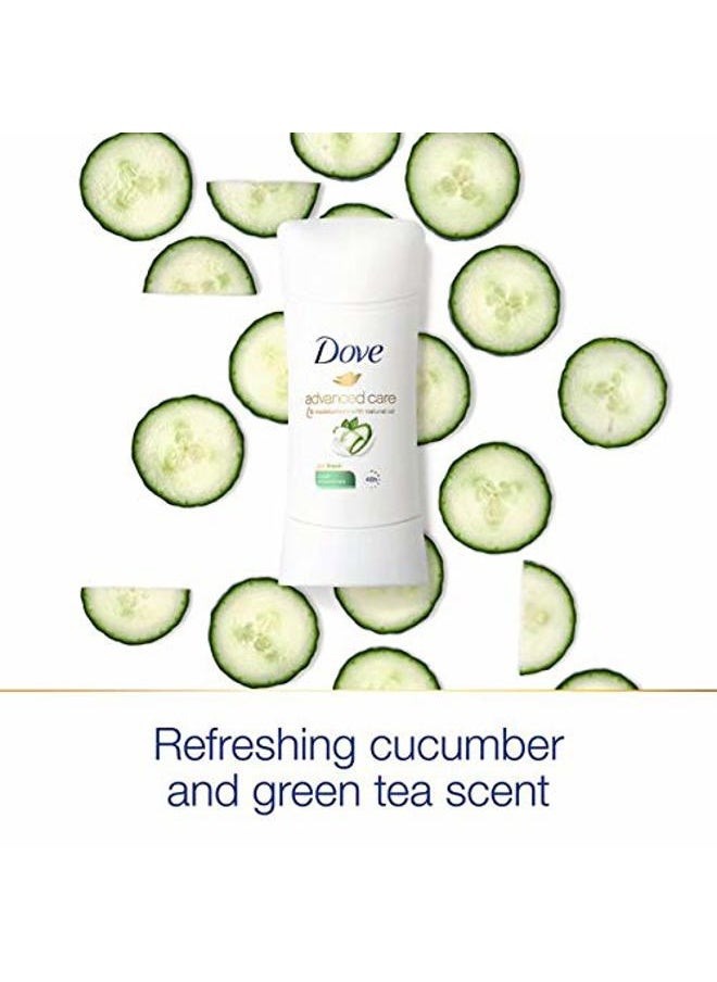 Dove Advanced Care Cool Essentials Antiperspirant, 2.6 Ounce (Pack of 3)