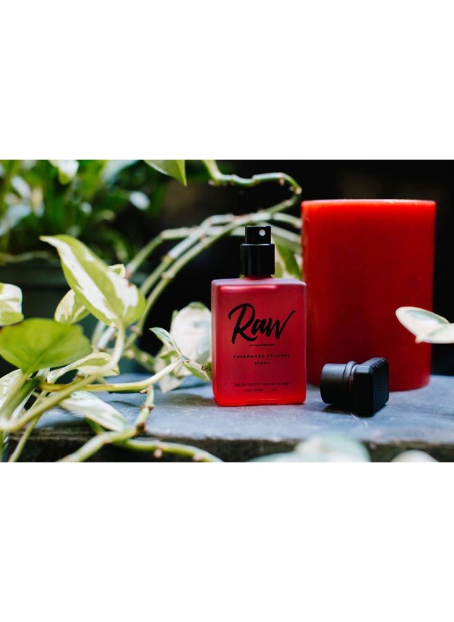 Raw by RawChemistry A Pheromone Infused Cologne - A Cologne with Pheromones for Men 1 oz.