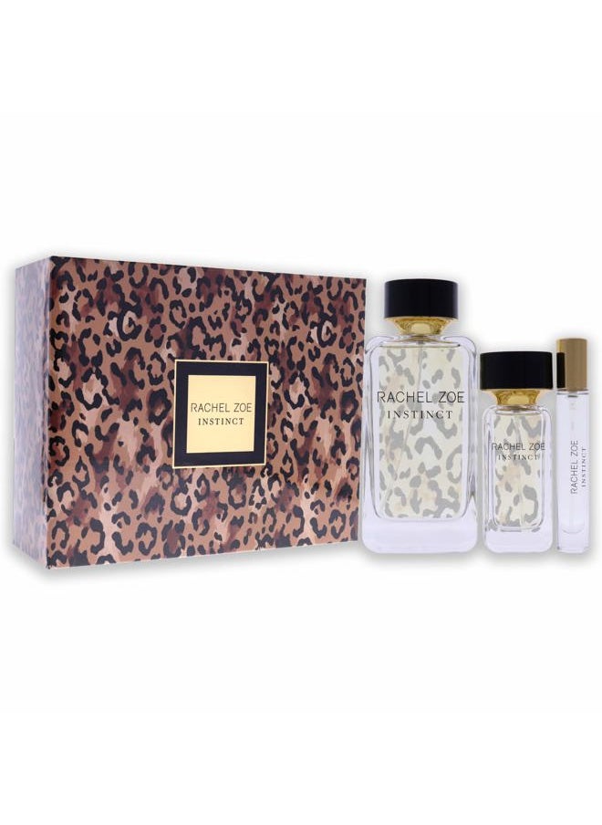 Instinct Gift Set - Women's Perfume, Eau de Parfum Sprays - Floral Musk - 3 pc
