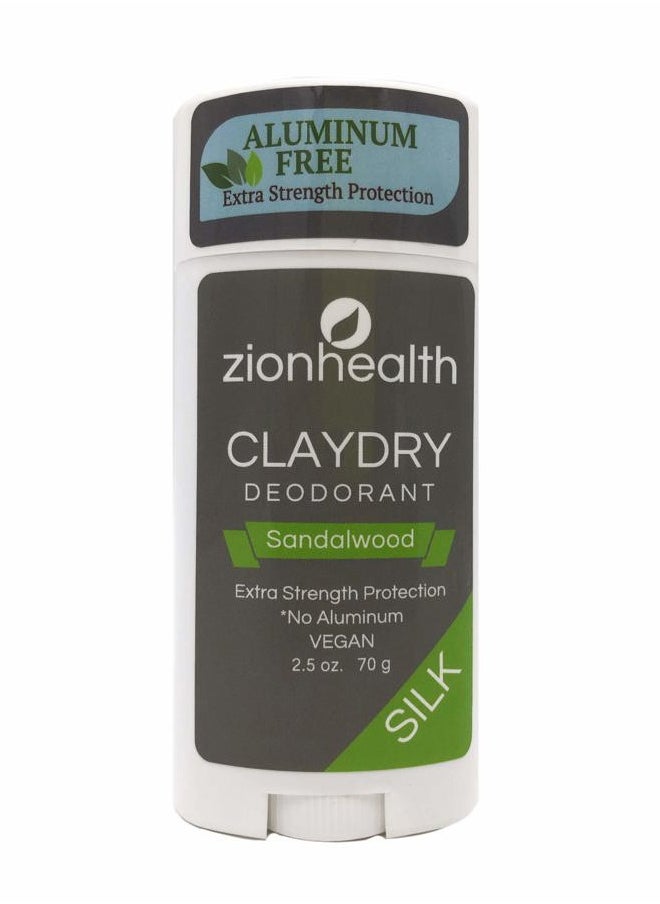 Clay Dry Silk Deodorant Stick 2.5 oz Sandalwood