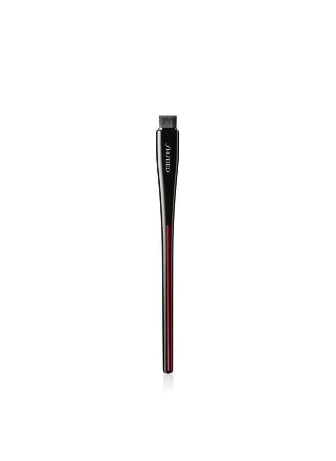 YANE HAKE Precision Eye Brush - Ideal for Defining Eyes & Brows - High-Performance, Synthetic Bristles - Made in Japan