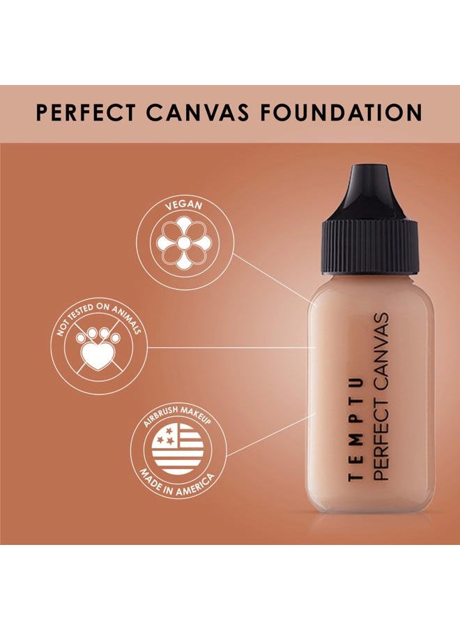 Temptu Perfect Canvas Hydra Lock Foundation, Birch, 1 Fl Oz