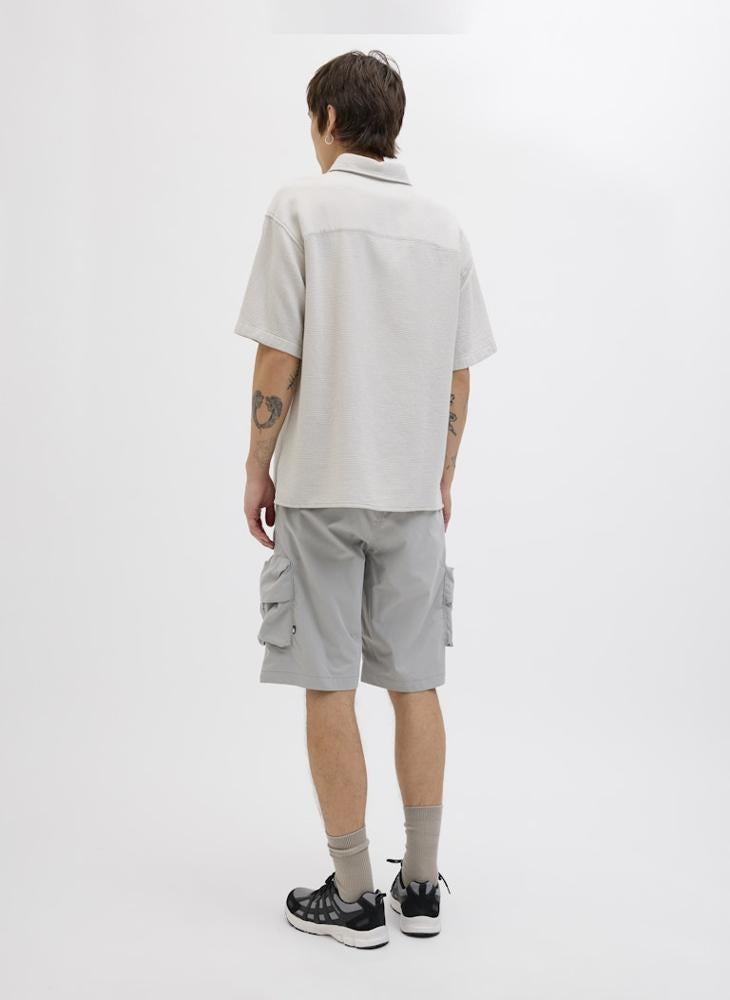 Essential Drawstring Pocket Detail Shorts