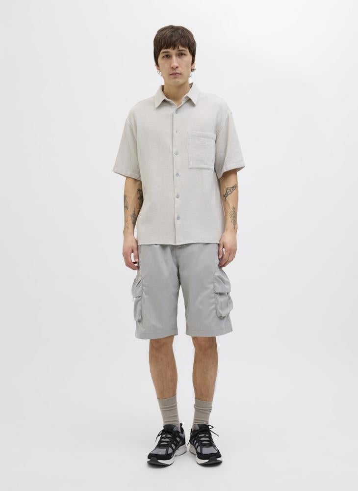 Essential Drawstring Pocket Detail Shorts