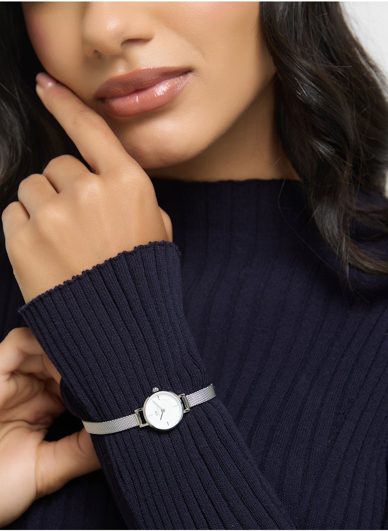 Petite 19mm Silver Watch