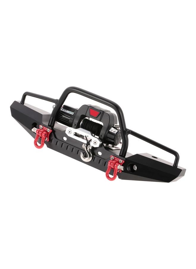 Front Bumper With LED Light And Remote Control For Traxxas TRX-4 SCX10II 90046
