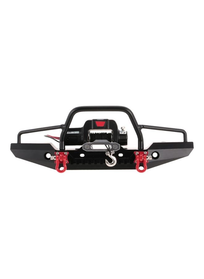 Front Bumper With LED Light And Remote Control For Traxxas TRX-4 SCX10II 90046