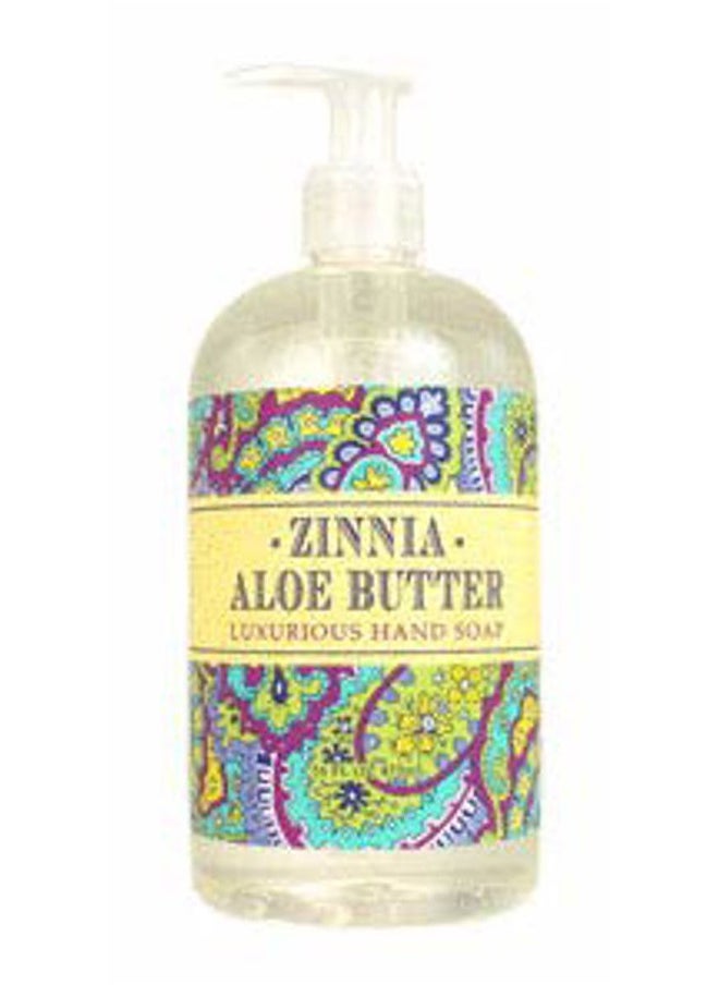 Botanical Collection: Zinnia Aloe Butter 16oz Hand Soap