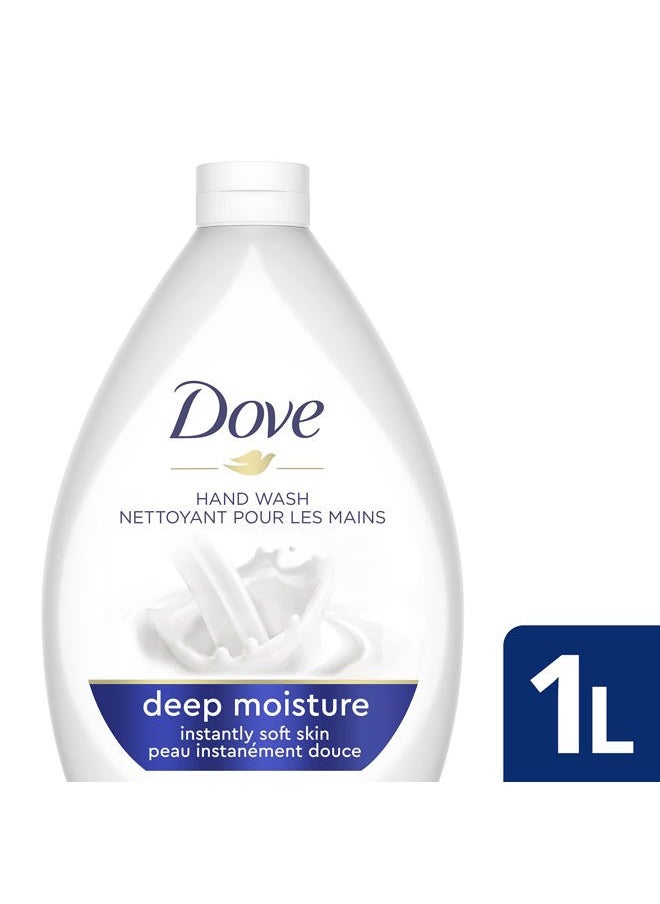 Advanced Care Hand Wash Deep Moisture Pack of 3 for Soft, Smooth Skin More Moisturizers Than The Leading Ordinary Hand Soap, 34 oz