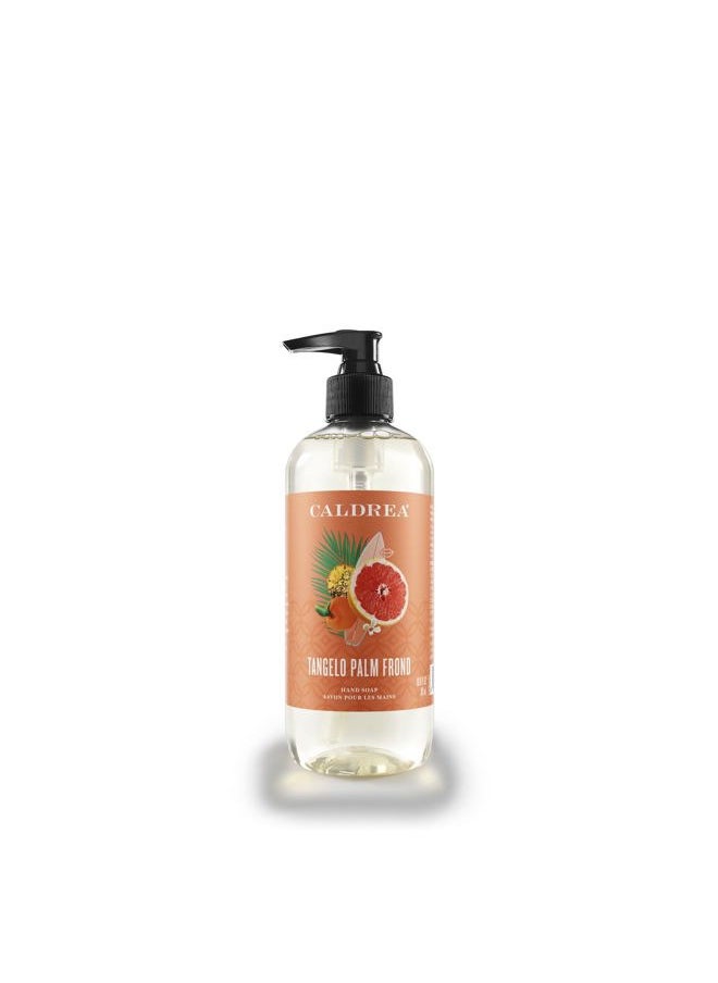 Hand Wash Soap, Aloe Vera Gel, Olive Oil and Essential Oils to Cleanse and Condition, Scent, Tangelo Palm Frond 10.8 Fl Oz