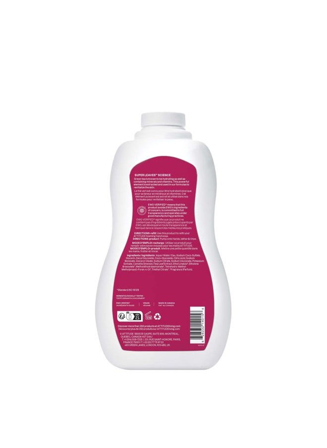 Foaming Hand Soap, EWG Verified, Plant and Mineral-Based Ingredients, Vegan and Cruelty-free Personal Care Products, Herbal Musk, Bulk Refill, 35.2 Fl Oz