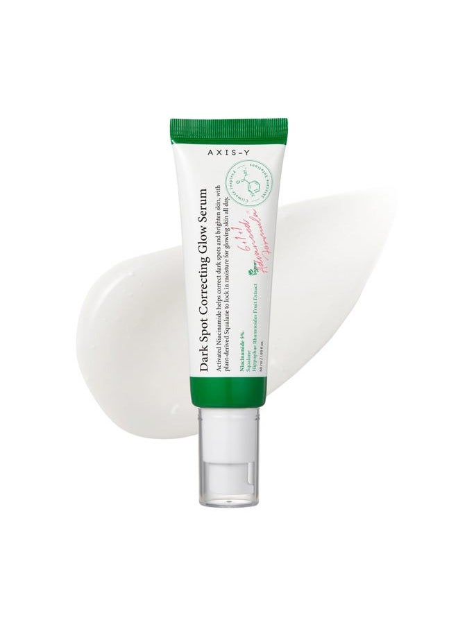 Dark Spot Correcting Glow Serum - 5% Niacinamide Remedy for Dark Spots, Blemish & Freckle Remover - Vegan Korean Skin Care Niacinamide Serum for All Skin Types - 1.69 fl. oz.