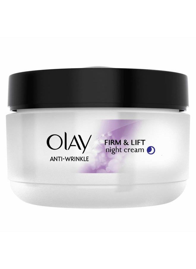 Anti-Wrinkle Firm and Lift Night Cream for 40+, 1.7 Ounce