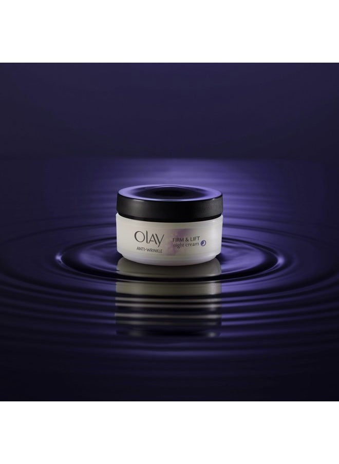 Anti-Wrinkle Firm and Lift Night Cream for 40+, 1.7 Ounce