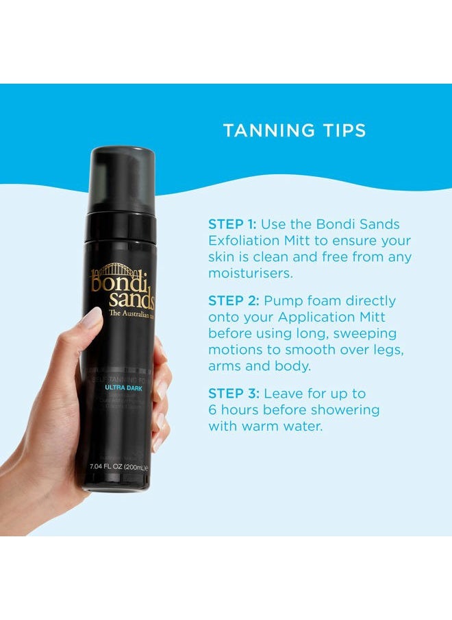 Self Tanning Foam | Lightweight, Self-Tanner Foam Enriched with Aloe Vera and Coconut Provides an Even, Streak-Free Tan | 6.76 oz/200 mL