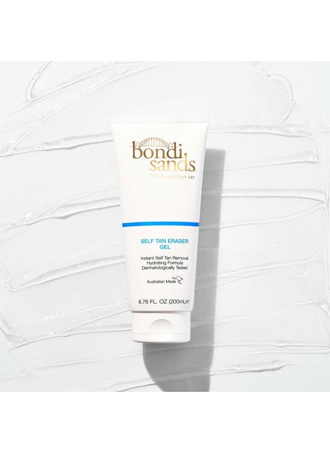Self Tan Eraser Gel | Moisturizing, Cleansing, Gentle Formula Effectively Removes Self-Tanner and Soothes Skin | 200 mL, 6.76 oz.