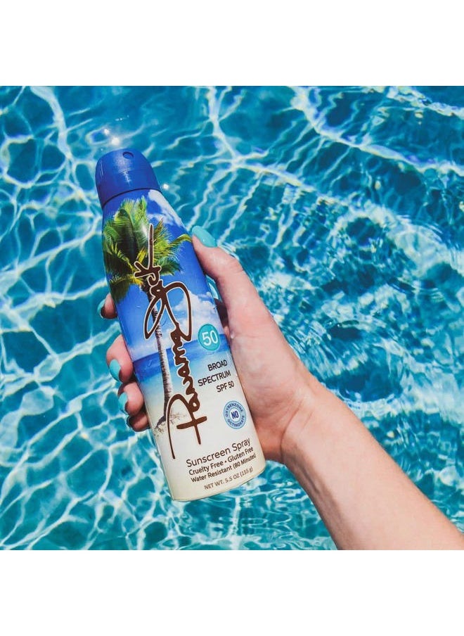 Continuous SPF No. 50 Suncreen Spray 6oz, 6 Oz,Pack of 1,4150