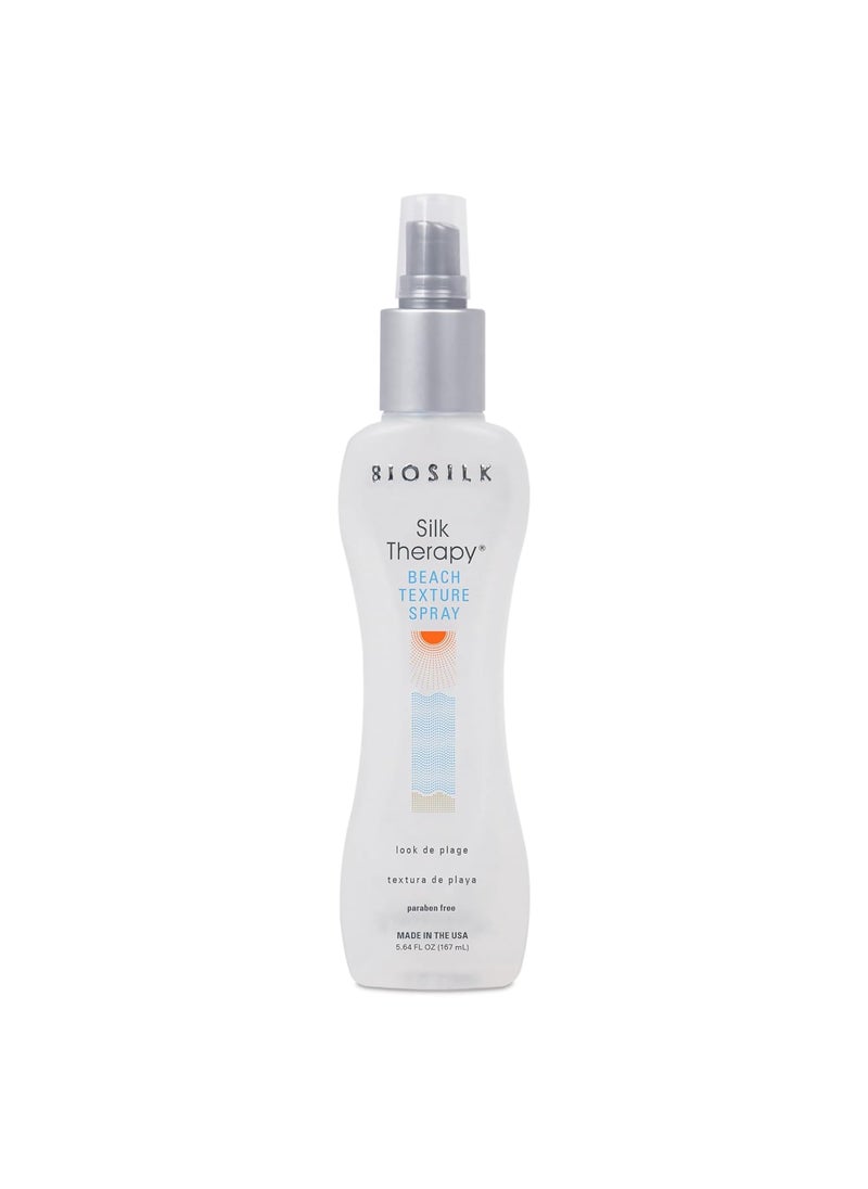 BioSilk Beach Texture Styling Salt Spray for Natural Waves  Texture Sulfate Paraben  CrueltyFree 564 oz