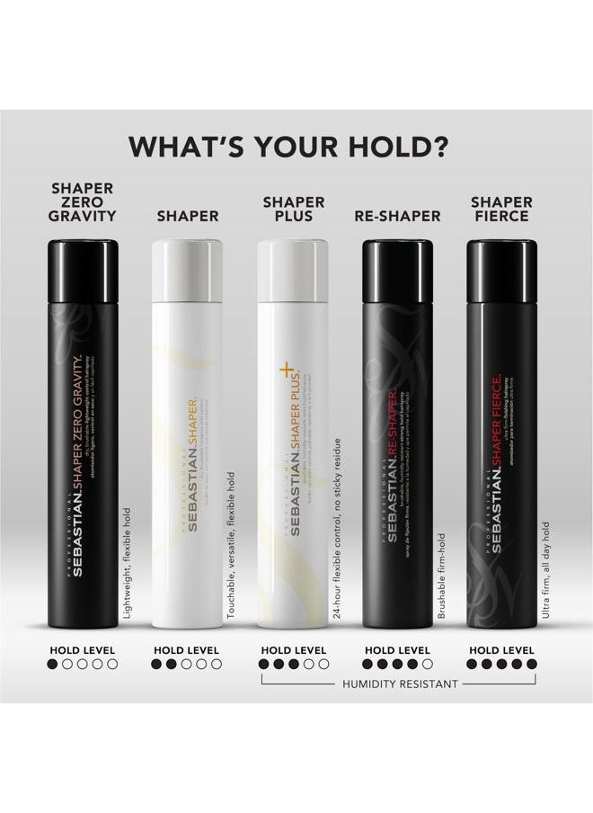 Shaper Plus 55% Extra Hold Styling Hairspray, 10.6 oz