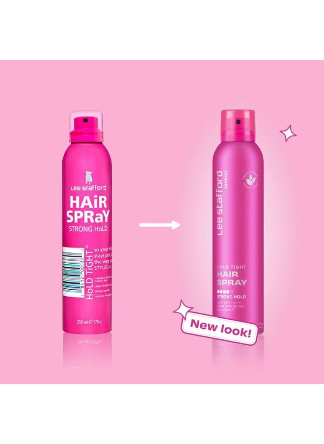 Hairspray | Hold Tight Hair Spray - Best Strong Long Lasting Extra Hold Styling Mist, Anti Frizz, Freeze in Place, Adds Shine, Volumizing, Unscented, Lightweight, 6.1 Oz
