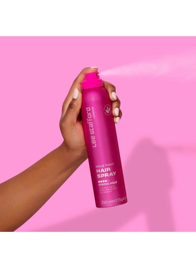 Hairspray | Hold Tight Hair Spray - Best Strong Long Lasting Extra Hold Styling Mist, Anti Frizz, Freeze in Place, Adds Shine, Volumizing, Unscented, Lightweight, 6.1 Oz